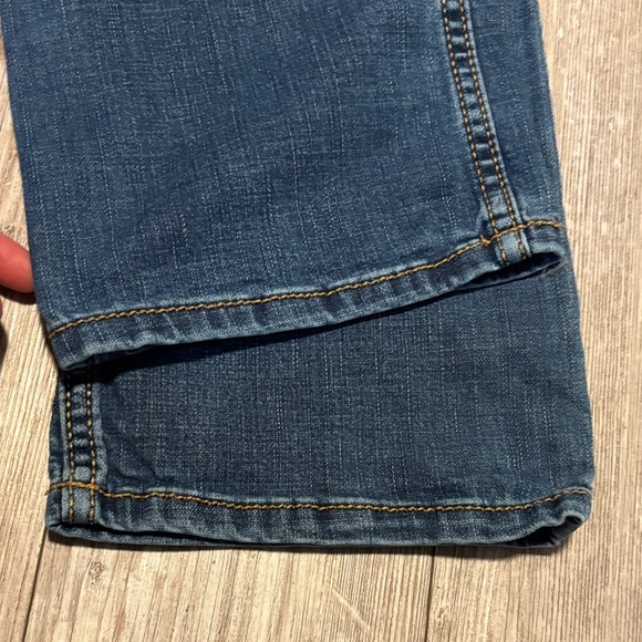 Wrangler Dark Blue Straight Leg Jeans - Picture 5 of 8